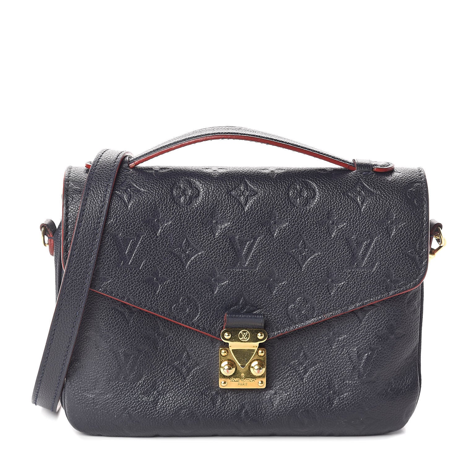 Louis Vuitton Empreinte Pochette Metis Marine Rouge 1 of 13