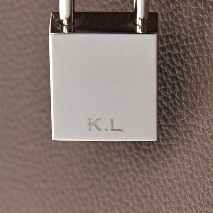 Saint Laurent Grained Calfskin Topstich Baby Sac De Jour Taupe 12 of 12