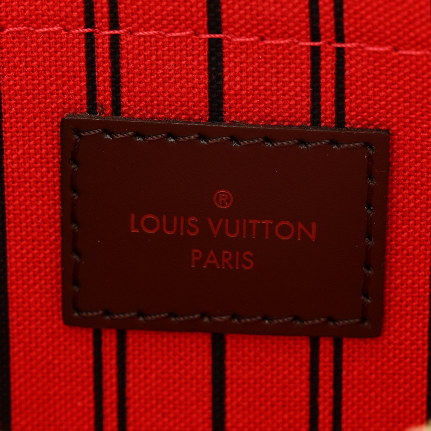Damier Ebene Neverfull MM GM Pochette