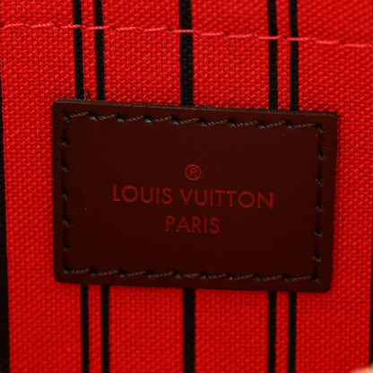Louis Vuitton Damier Ebene Neverfull MM GM Pochette 6 of 7
