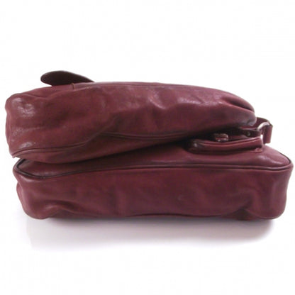 Christian Dior Leather GAUCHO Burgundy 4 of 10