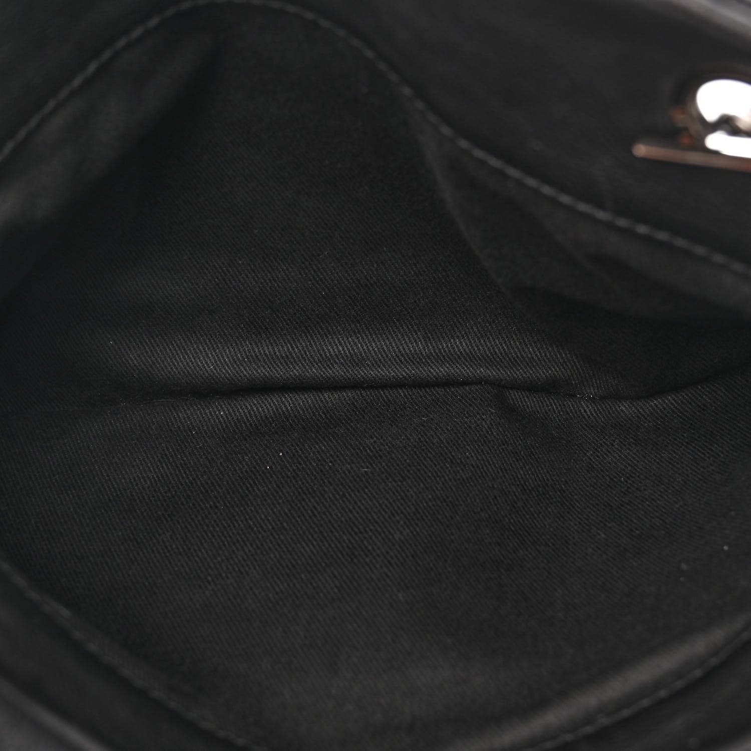 Chanel Calfskin Small Diamond Stitch Tote Black 5 of 12