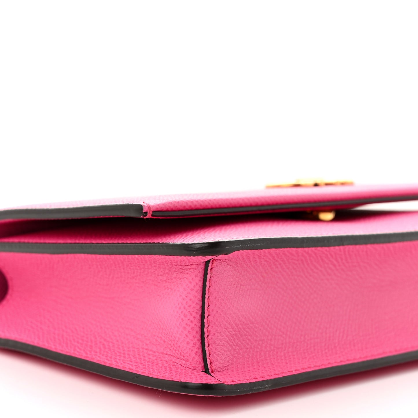 Hammered Calfskin Gancini Minibag Pink