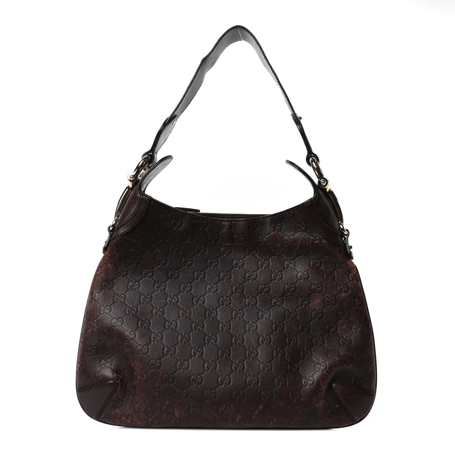 Guccissima Creole Hobo Chocolate