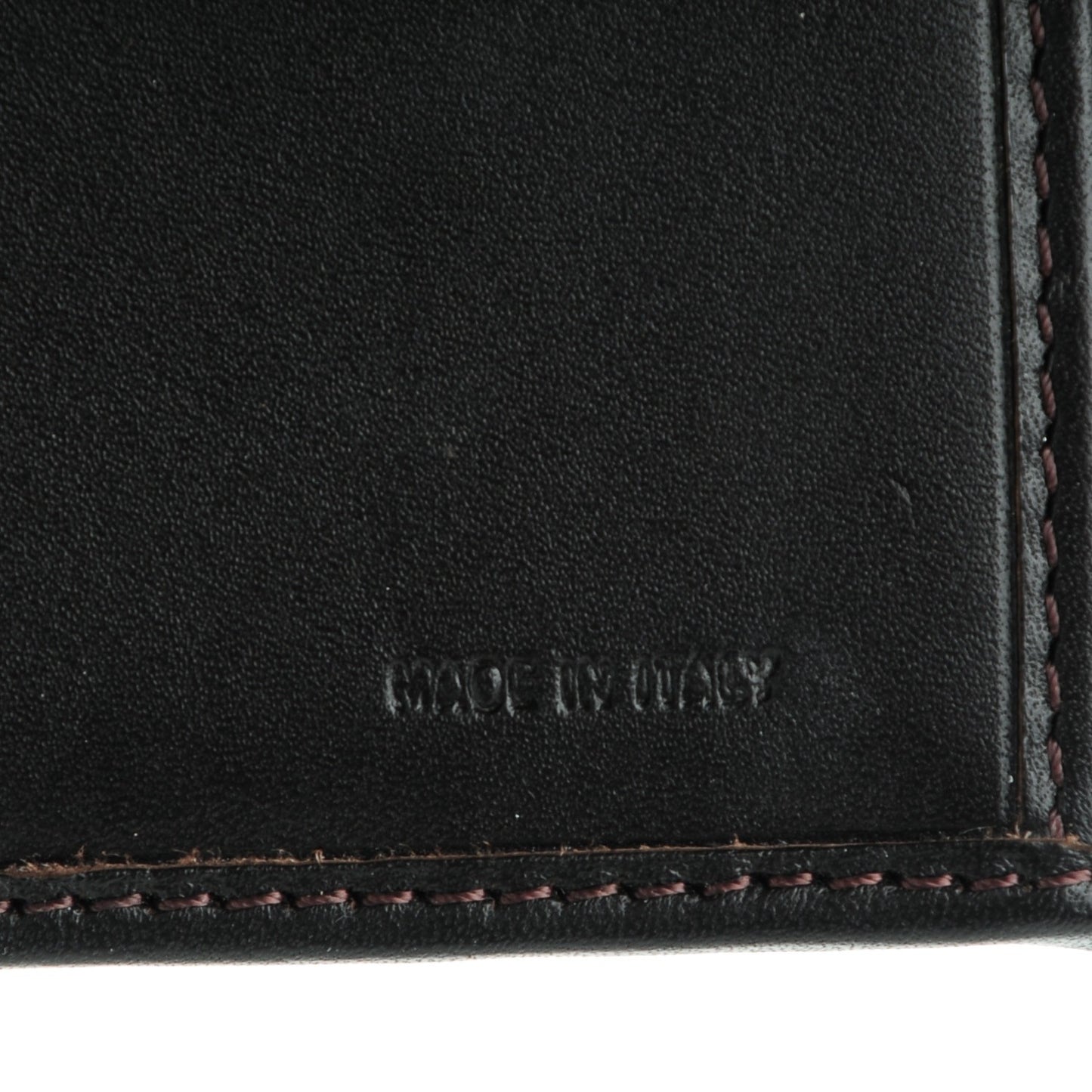 Zucca Cuoio Lucido Compact Wallet Tobacco Moro