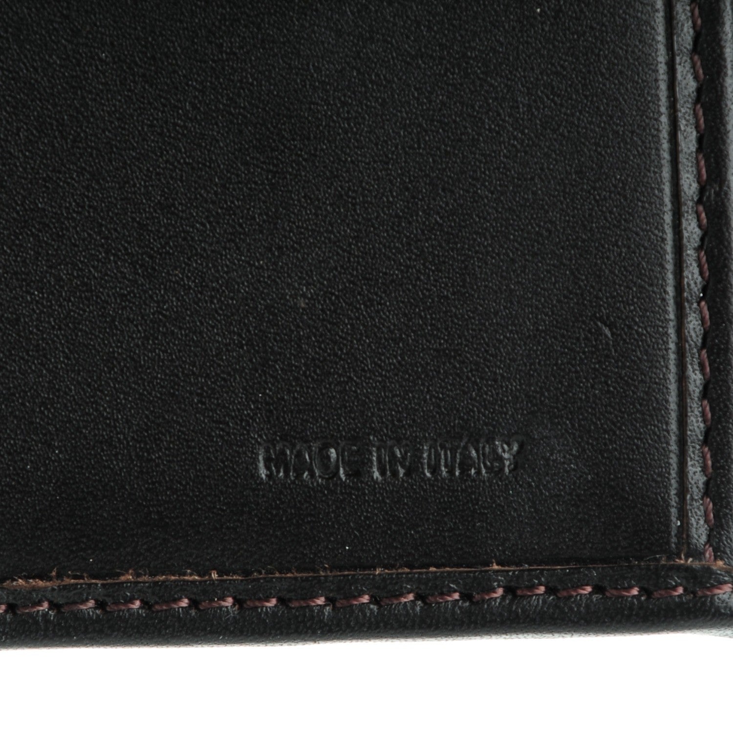 Fendi Zucca Cuoio Lucido Compact Wallet Tobacco Moro 7 of 9