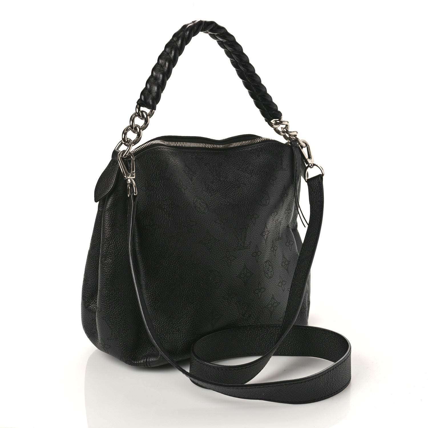 Louis Vuitton Mahina Babylone Chain BB Black 3 of 9