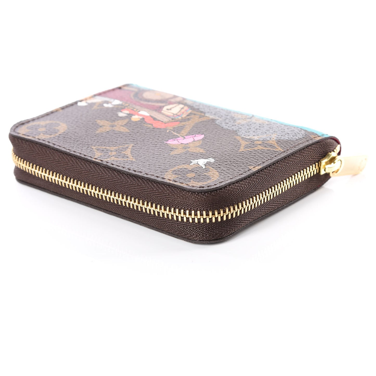 Monogram 2015 Christmas Animation Zippy Coin Purse