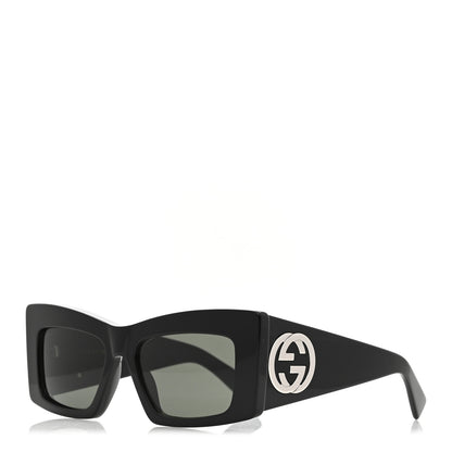 Gucci Acetate Square Frame Sunglasses GG1842S Black 1 of 8