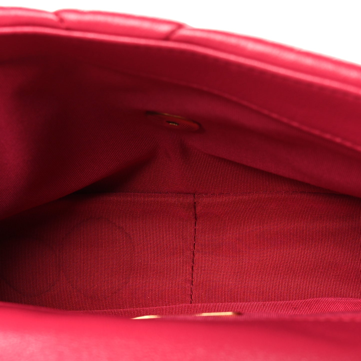Lambskin Quilted Medium Chanel 19 Flap Dark Pink