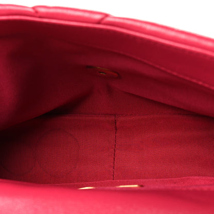 Chanel Lambskin Quilted Medium Chanel 19 Flap Dark Pink 5 of 10