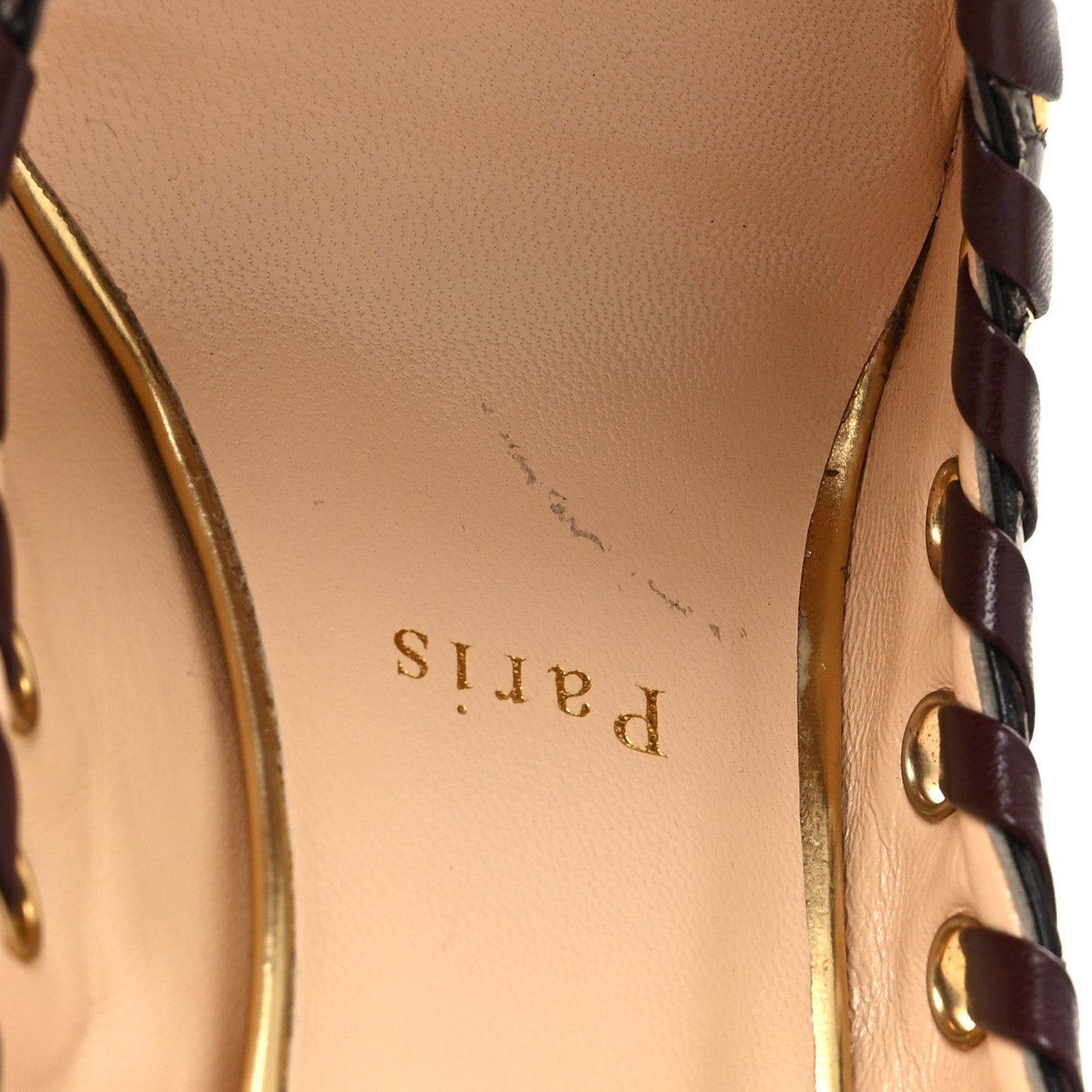 Christian Louboutin Snakeskin Ostri 100 Slingback Pumps 36 Naturel 9 of 9