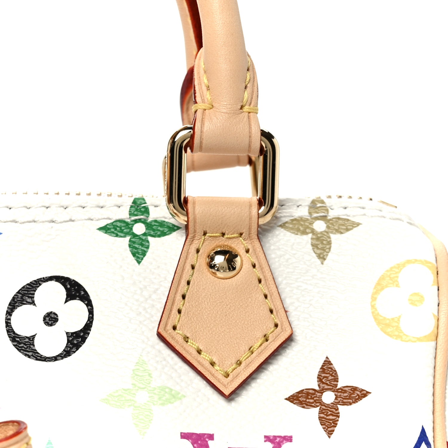 Louis Vuitton LV X TM Monogram Multicolor Nano Speedy White White 8 of 11