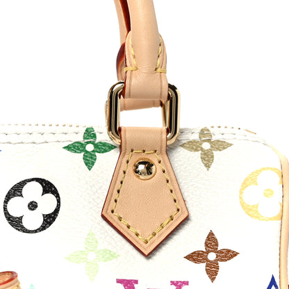 Louis Vuitton LV X TM Monogram Multicolor Nano Speedy White White 8 of 11