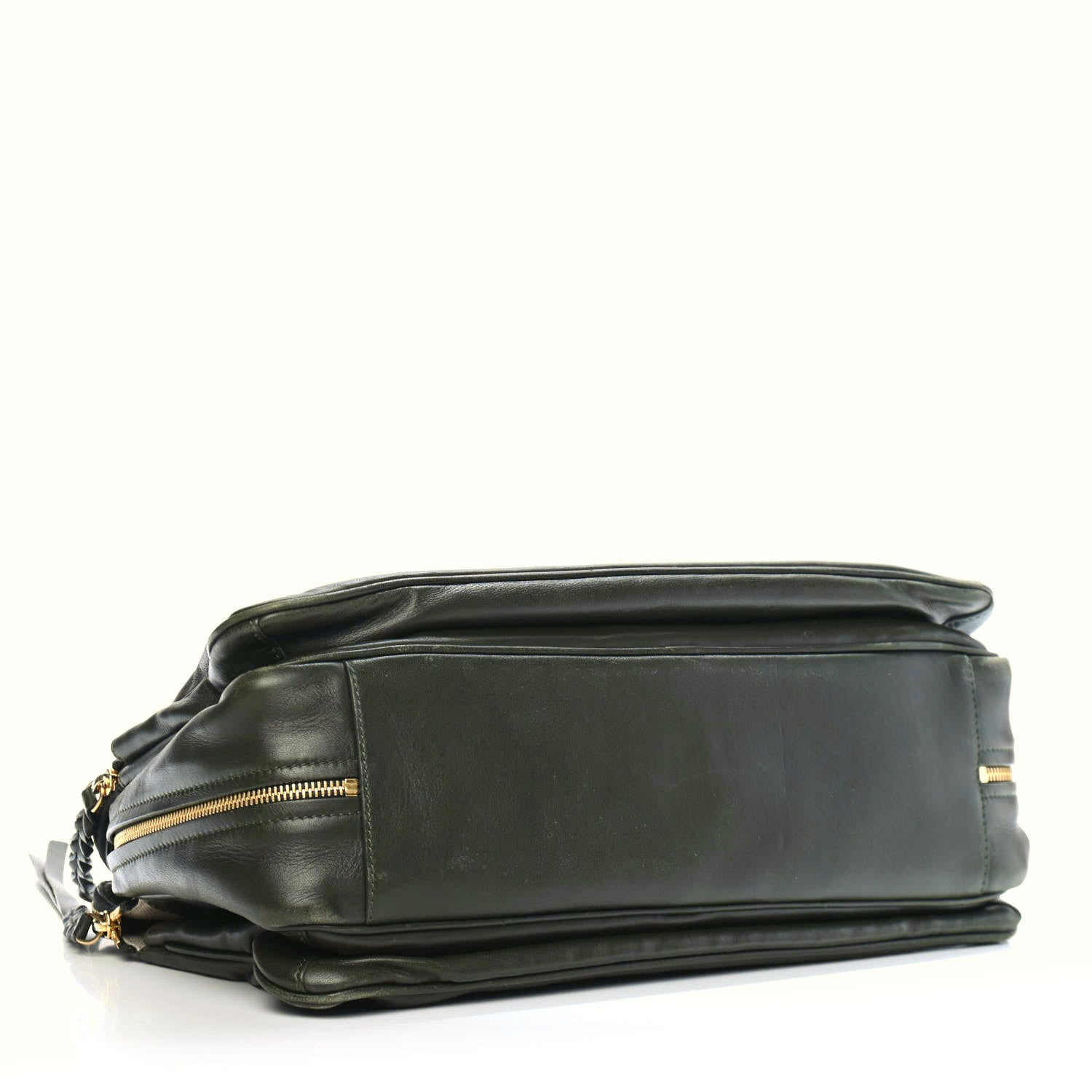 Celine Smooth Calfskin Small Triptyque Satchel Jungle 3 of 4