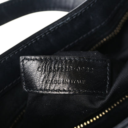 Saint Laurent Smooth Calfskin Le 5 A 7 Hobo Black 7 of 9