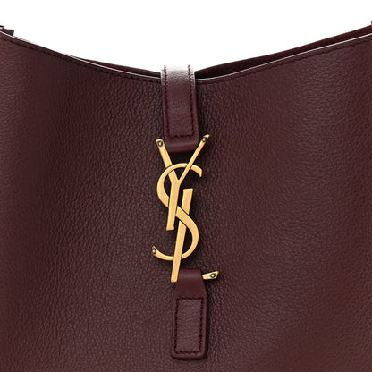 Saint Laurent Smooth Calfskin Small Le 5 A 7 Soft Hobo Rouge Legion 8 of 12