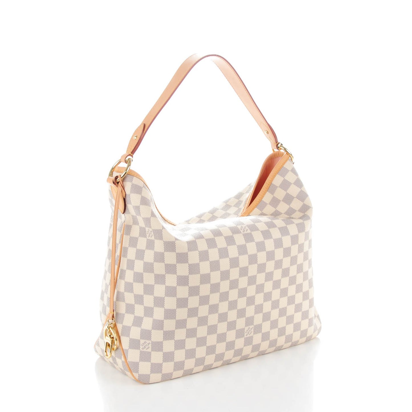Damier Azur Delightful MM Rose Ballerine