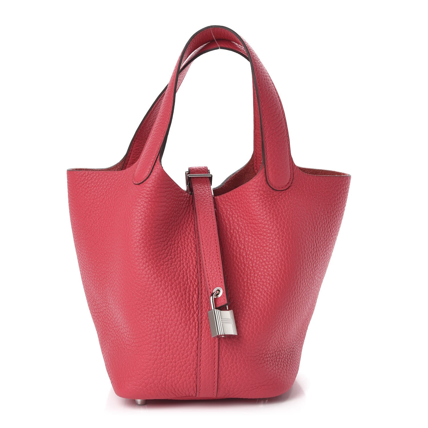 Hermes Taurillon Clemence Picotin Lock 18 PM Rose Extreme 1 of 11