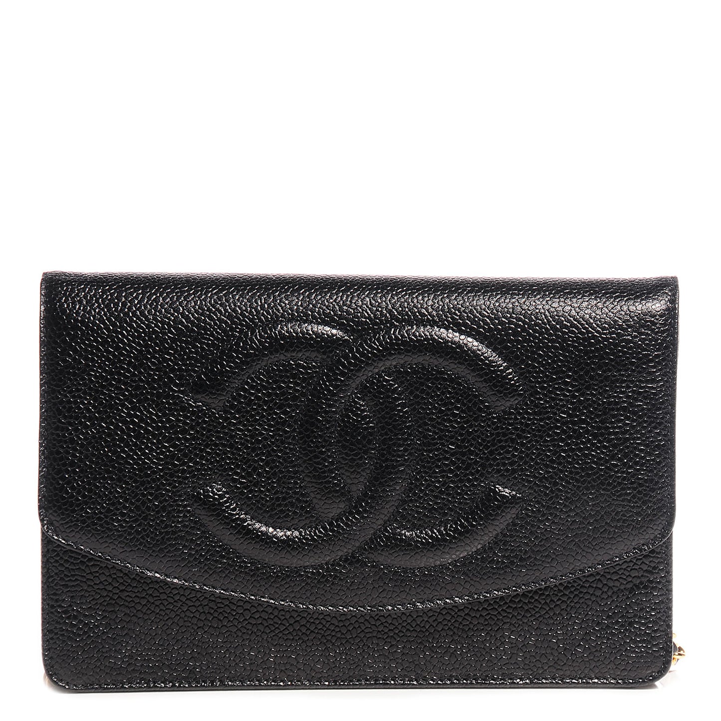 Caviar Timeless CC Wallet on Chain WOC Black