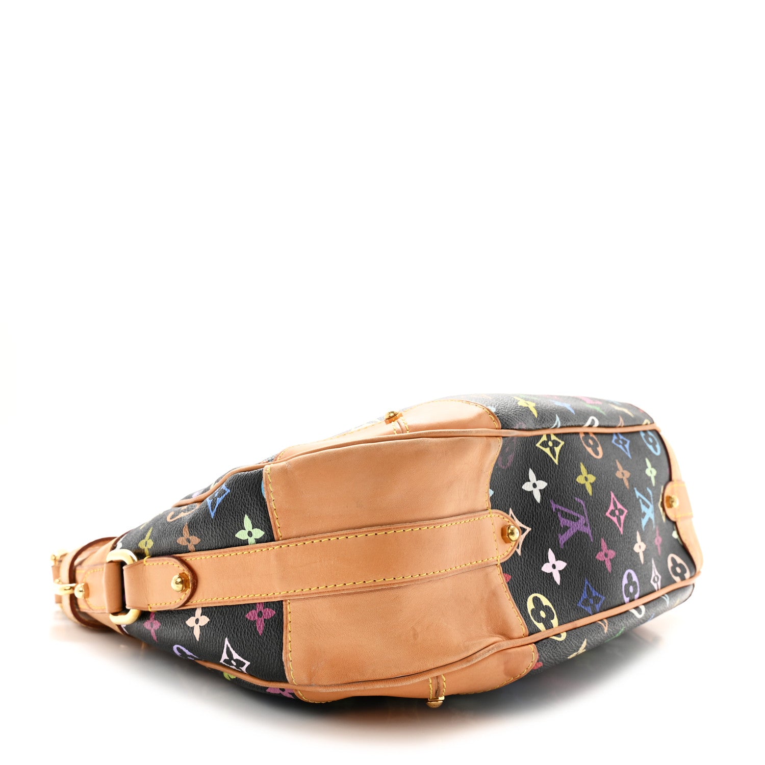 Louis Vuitton Monogram Multicolor Greta Black 4 of 11
