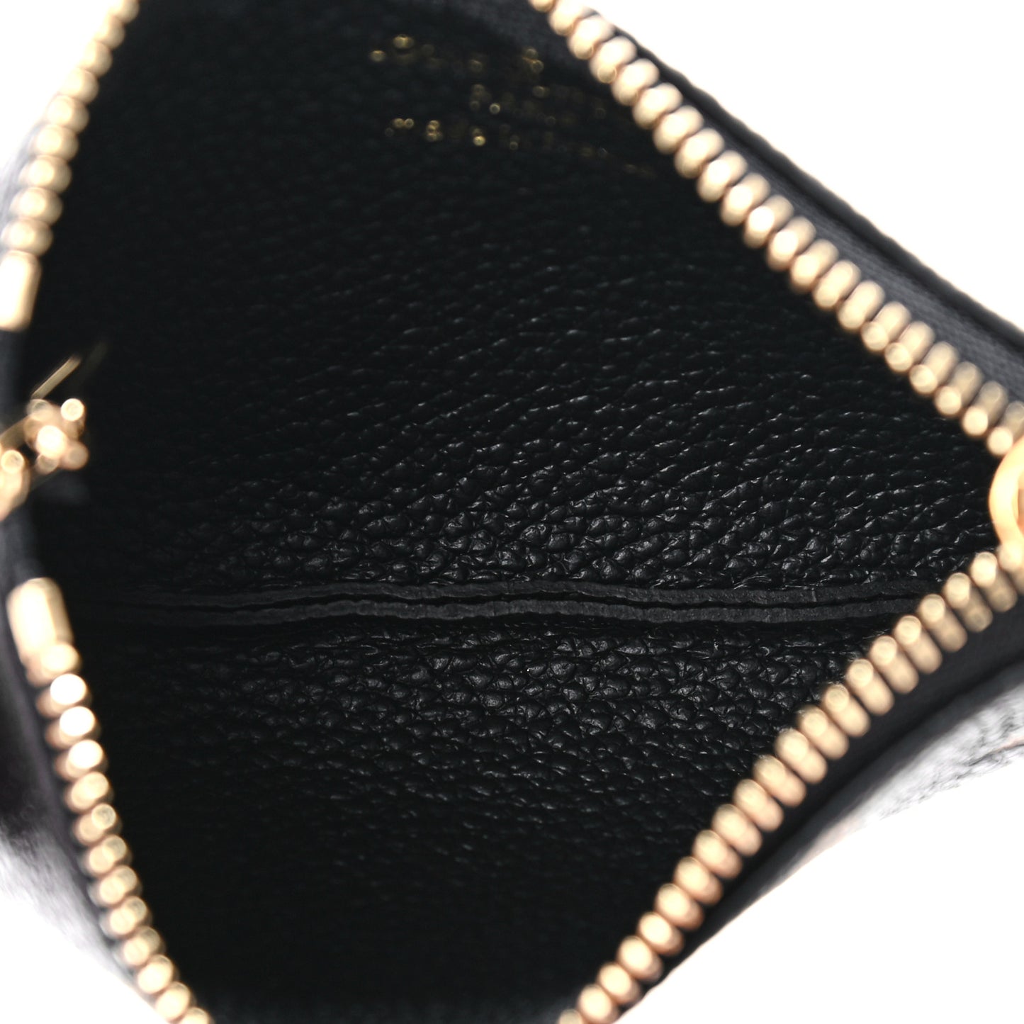 Empreinte Monogram Giant Key Pouch Black Beige