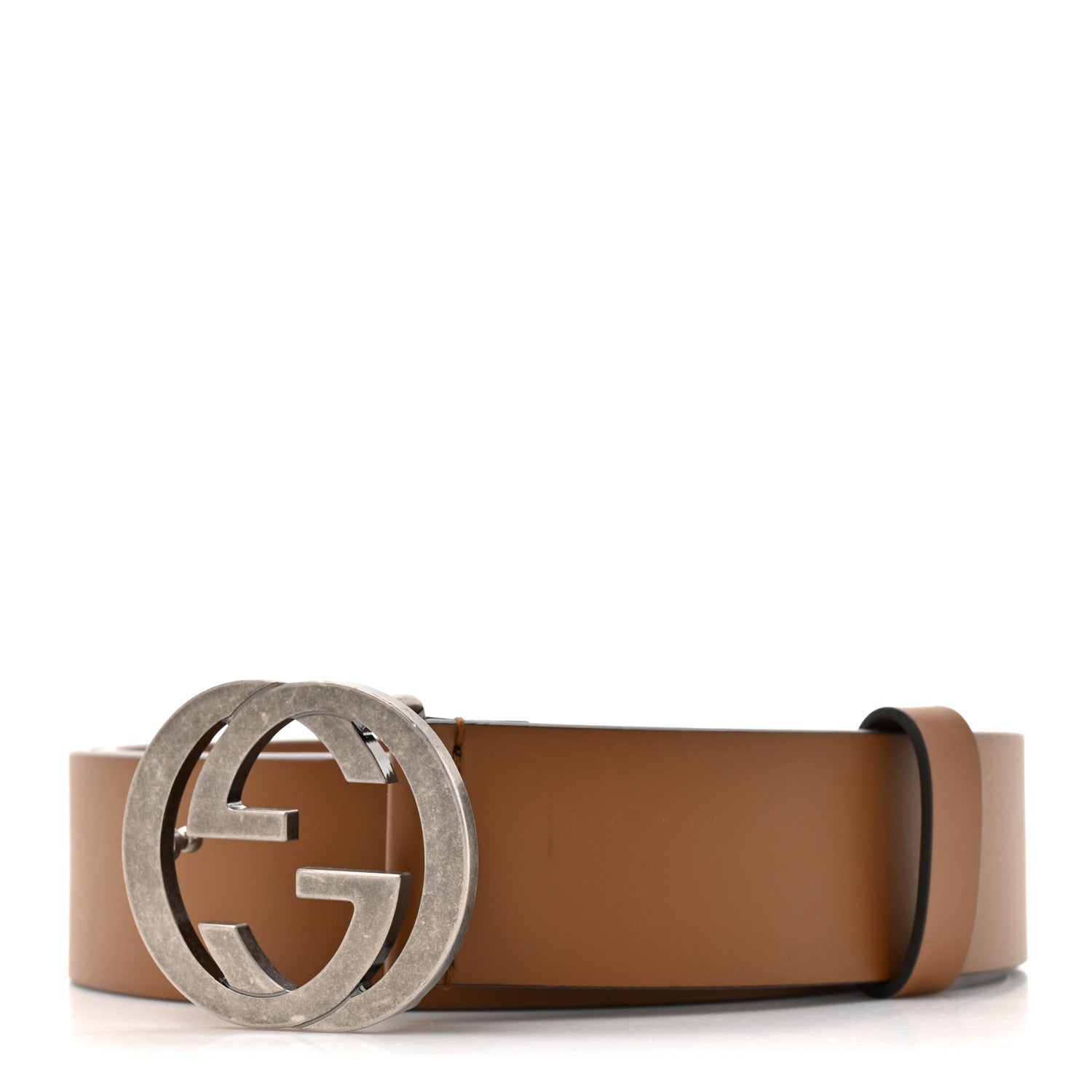 Gucci Selleria Calfskin Mens Interlocking G 37mm Belt 90 36 Cuir 1 of 6