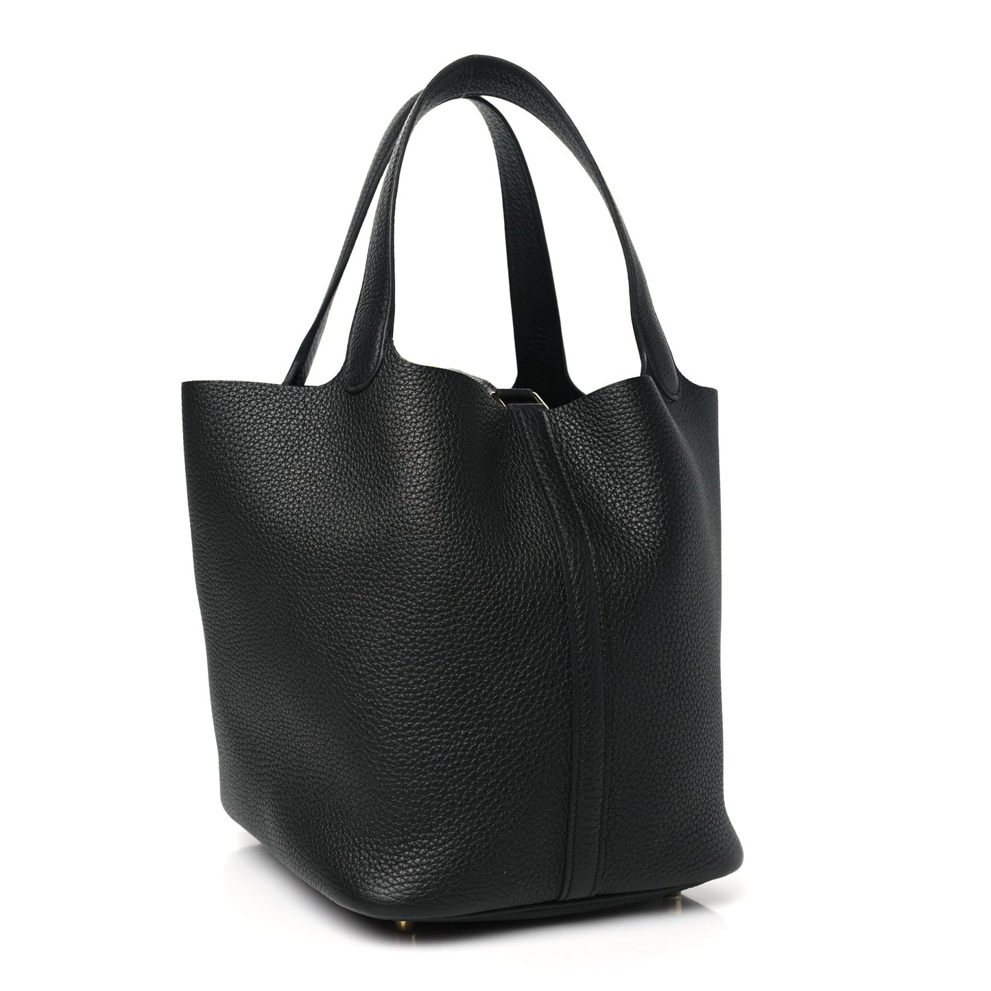 Taurillon Clemence Picotin Lock 22 MM Black