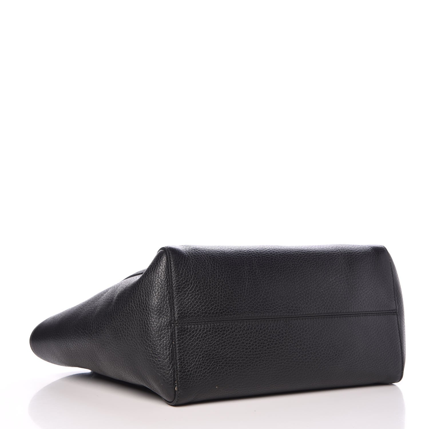 Gucci Pebbled Calfskin Small Swing Tote Black 4 of 14
