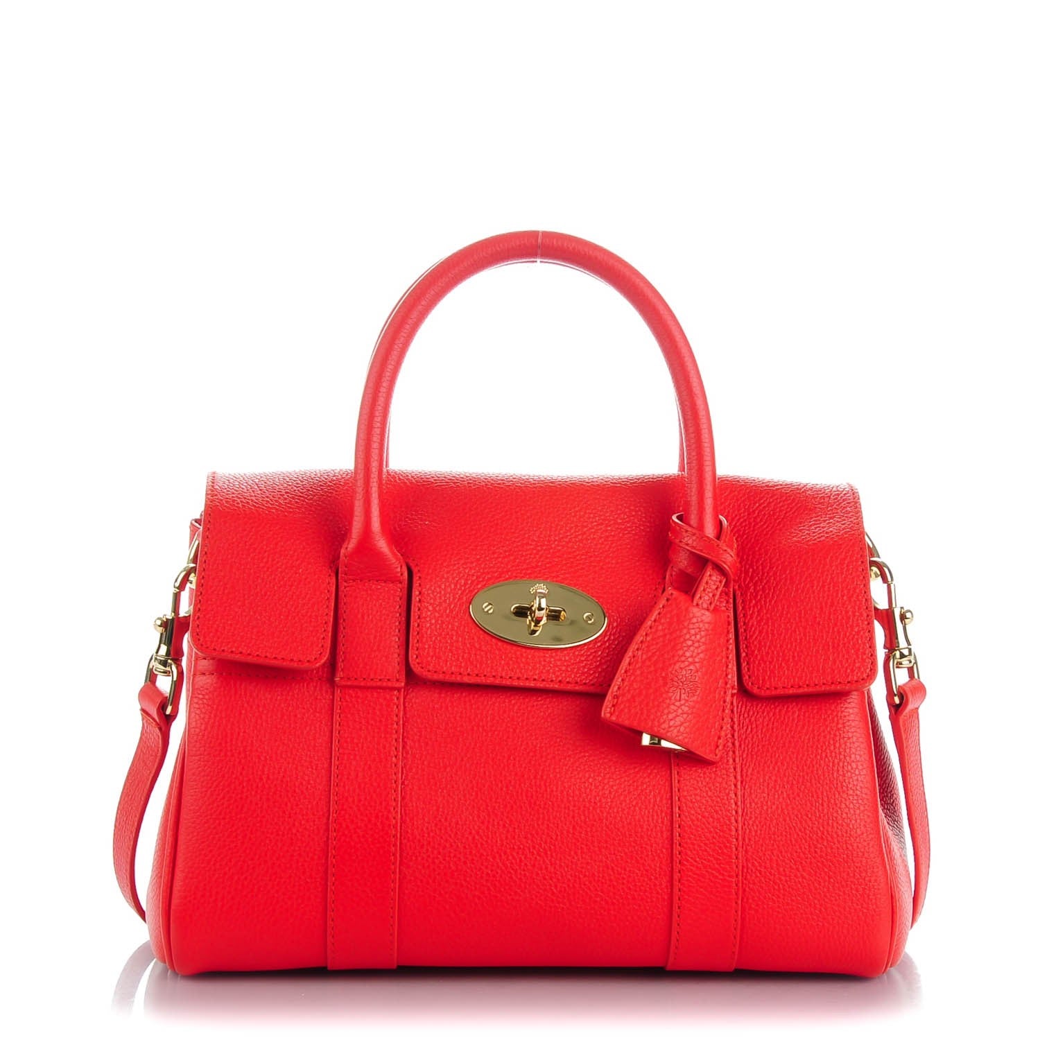 Mulberry Classic Grain Small Bayswater Fiery Spritz 1 of 8