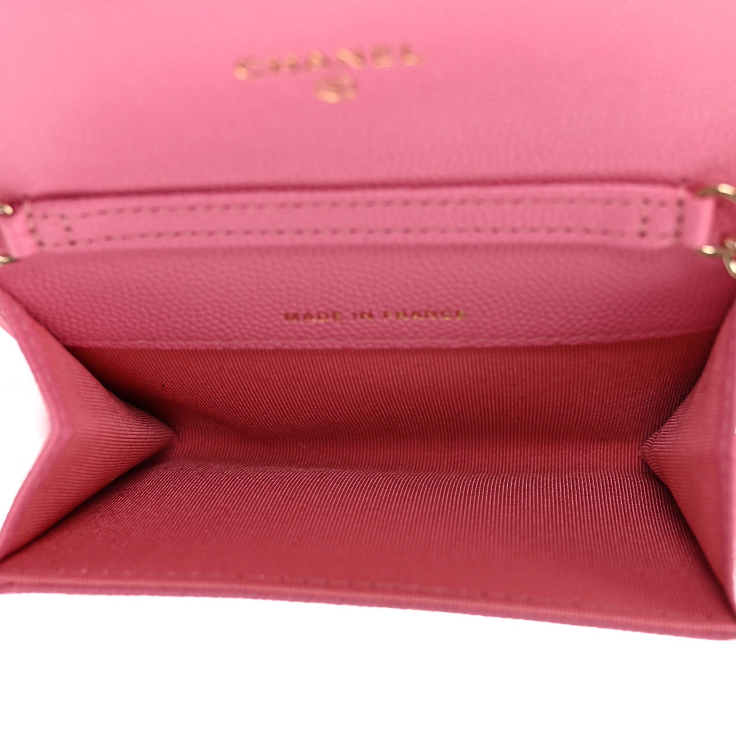 Caviar Quilted Belt Bag Pink
