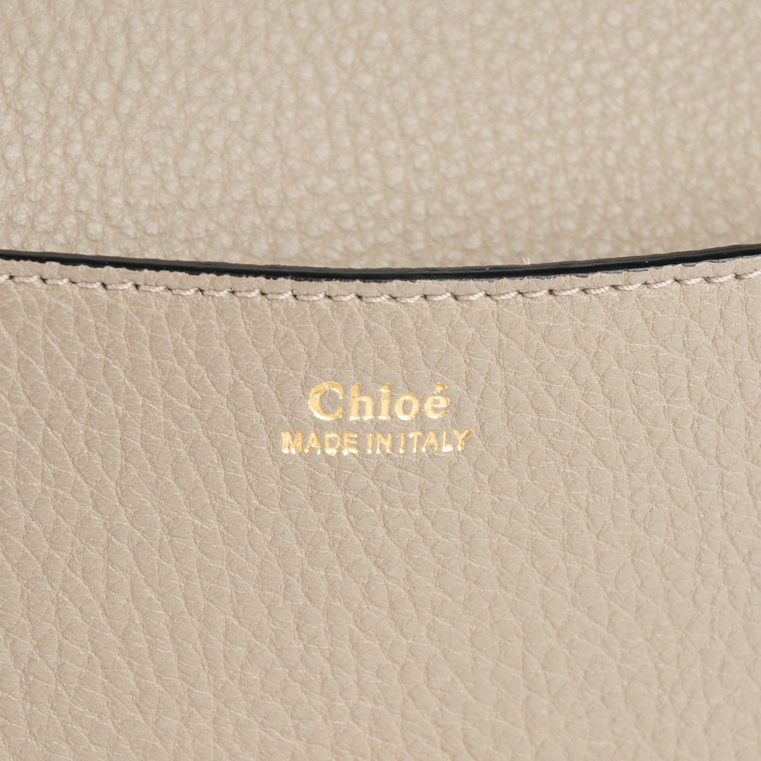 Chloe Grained Lambskin Drew Shoulder Bag Motty Grey 6 of 10
