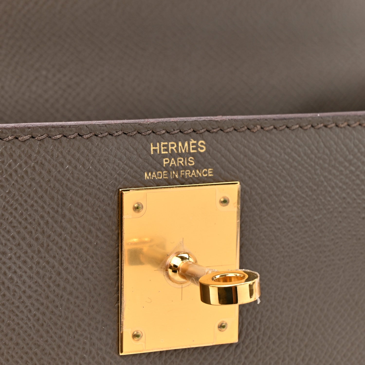 Hermes Epsom Kelly Sellier 28 Etain 10 of 31