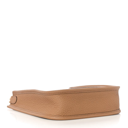 Hermes Taurillon Clemence Amazone Evelyne TPM Chai 4 of 10