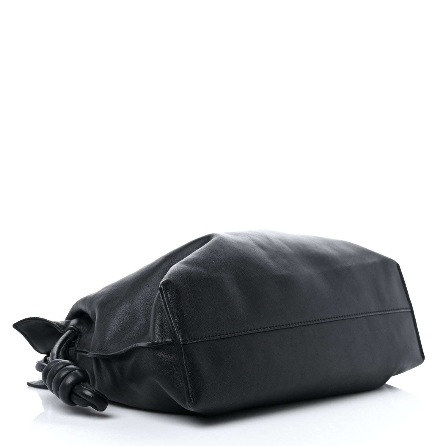Loewe Nappa Flamenco Knot Clutch Black 3 of 8