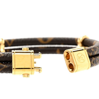 Louis Vuitton Monogram Keep It Twice Bracelet 17 3 of 5