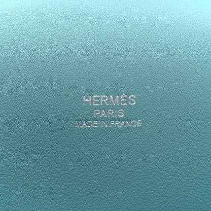Hermes Swift Jypsiere 28 Bleu Saint Cyr 6 of 14