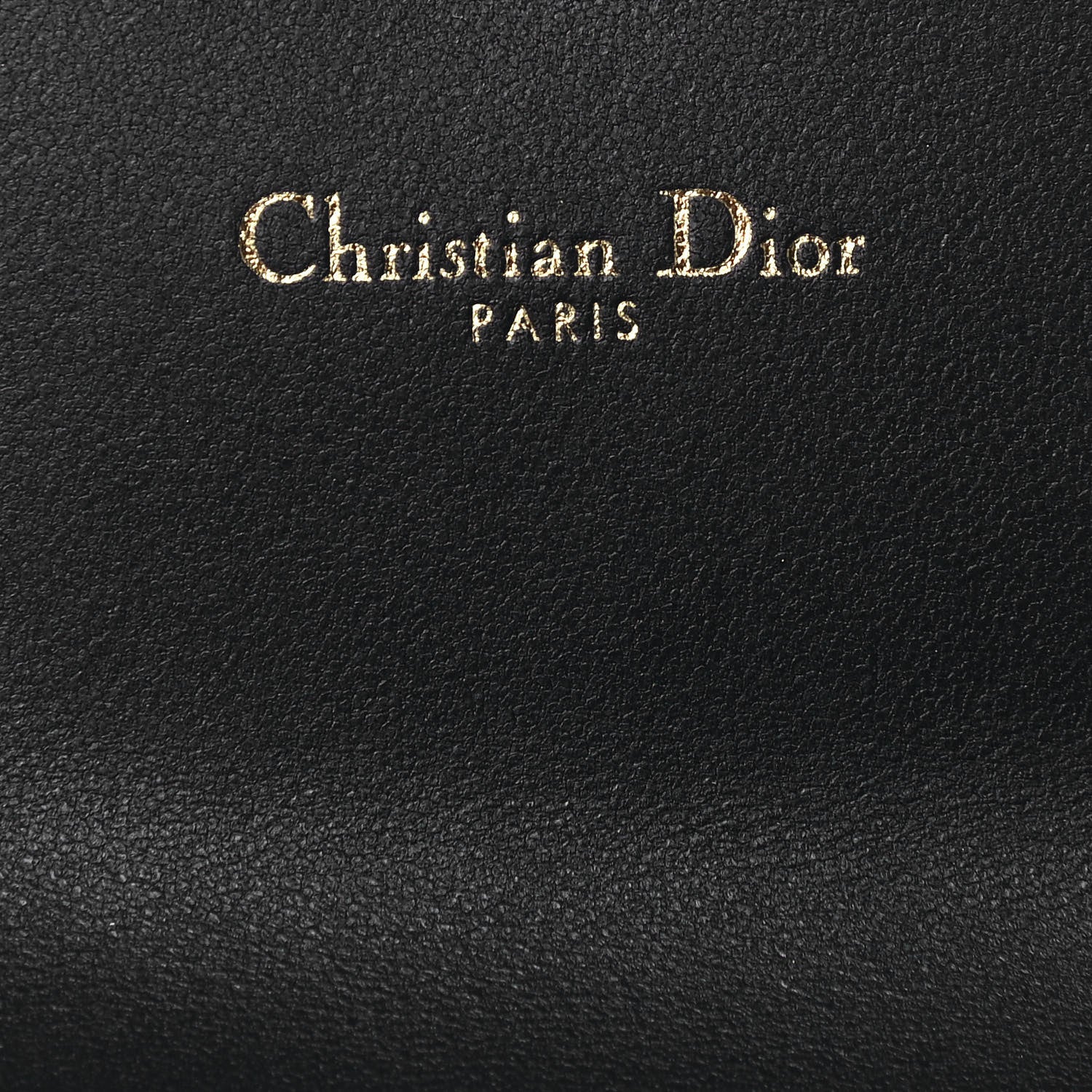 Christian Dior Metallic Patent Micro-Cannage Diorama Elancee Wallet Gold 7 of 11