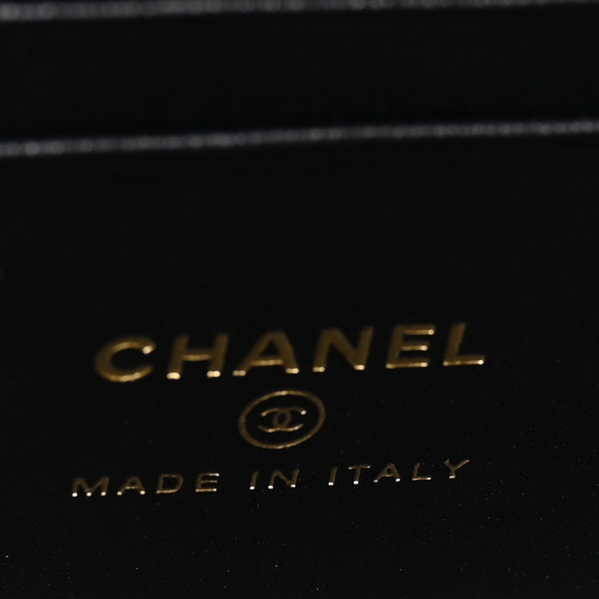 Chanel Calfskin Crocodile Embossed Crococo Small Top Handle Vanity Case With Chain Black 8 of 12