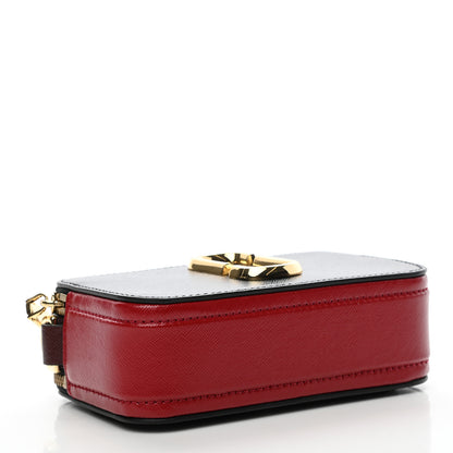 Marc Jacobs Saffiano Snapshot Camera Bag Black Multi 3 of 11