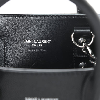 Saint Laurent Grained Calfskin Nano Sac De Jour Black 6 of 12