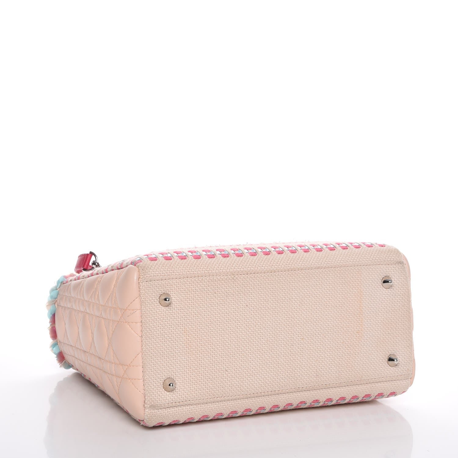 Christian Dior Tweed Medium Lady Dior Multicolor 4 of 9