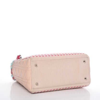 Christian Dior Tweed Medium Lady Dior Multicolor 4 of 9