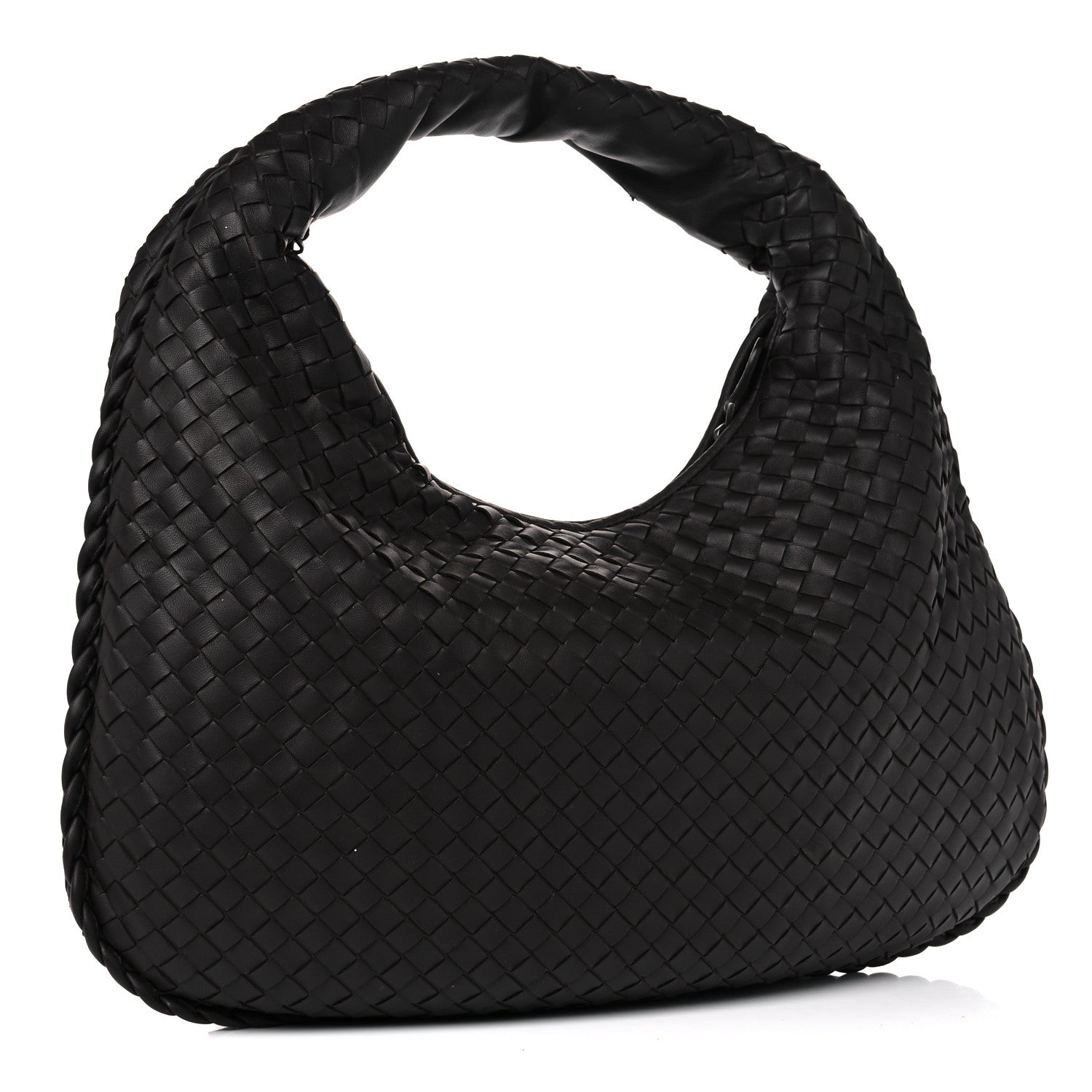 Bottega Veneta Nappa Intrecciato Small Veneta Hobo Ebano 2 of 9