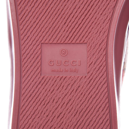 Gucci GG Supreme Monogram Blooms Womens Slip On Sneakers 37 Beige Multicolor Dry Rose 8 of 9