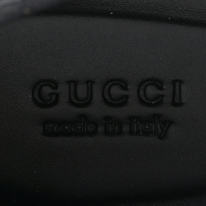 Gucci Monogram GG Canvas Womens Ragazzo Loafers 37.5 Black 8 of 9