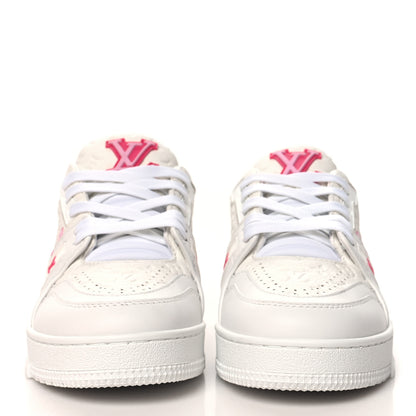 Louis Vuitton LV X TM Calfskin Womens LV Trainer Sneakers 36 White 3 of 9