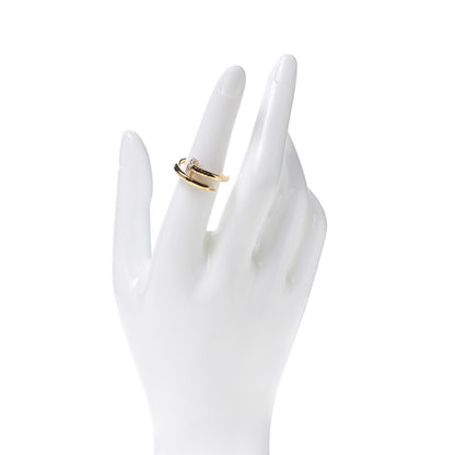 Cartier 18K Yellow Gold Diamond Juste Un Clou Ring 53 6.25 2 of 7
