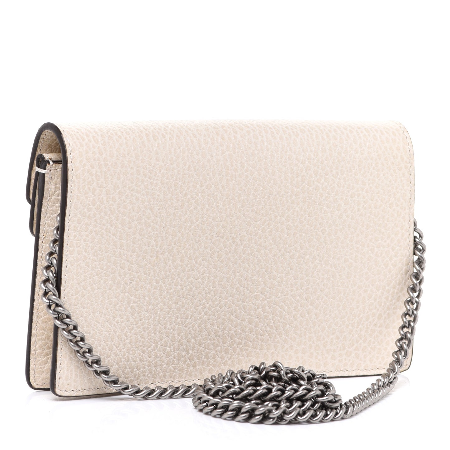 Dollar Calfskin Crystal Super Mini Dionysus Shoulder Bag Mystic White Black Diamond