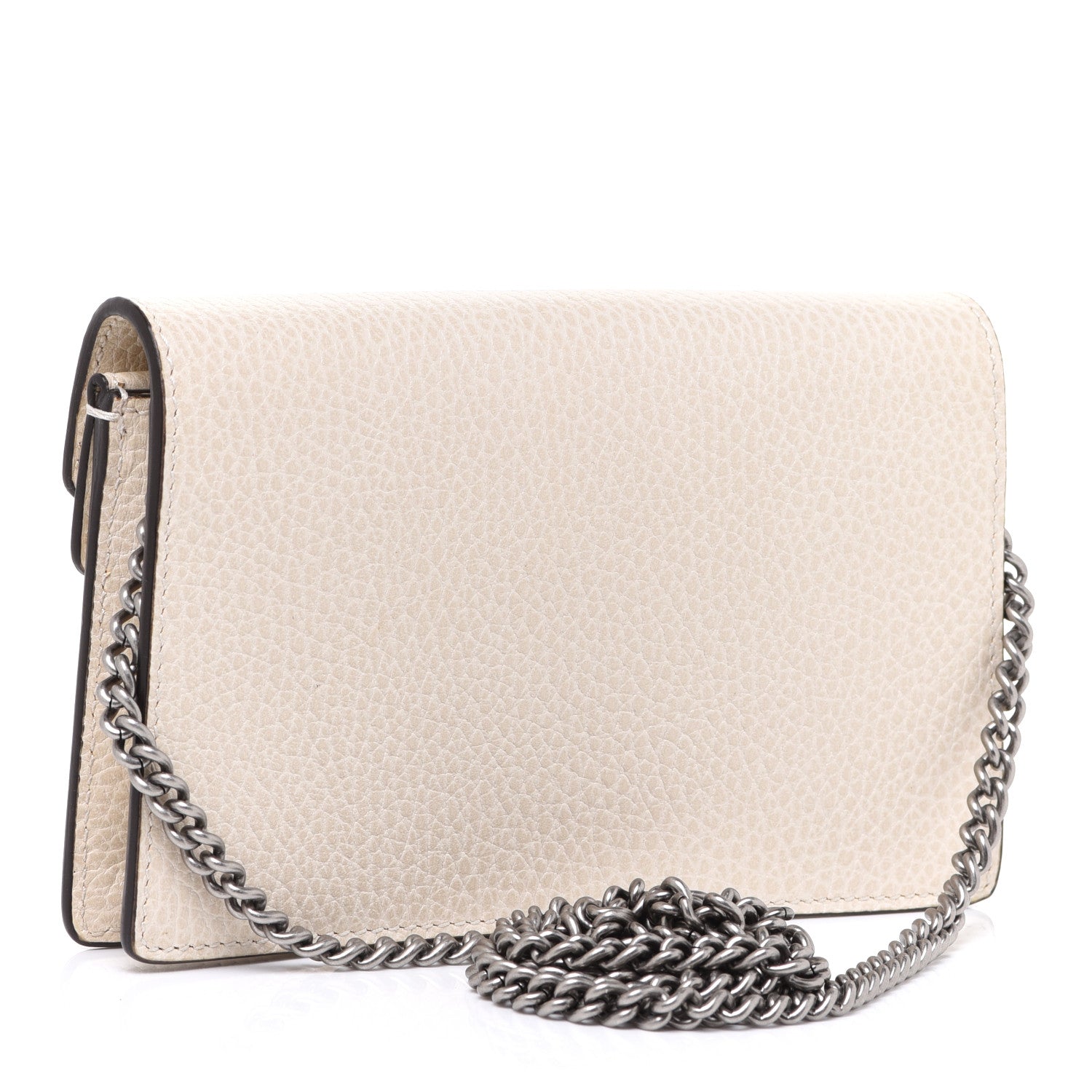 Gucci Dollar Calfskin Crystal Super Mini Dionysus Shoulder Bag Mystic White Black Diamond 3 of 8